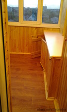 Внутрешняя обшивка балкона &mdash; ВДК-центр 